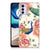 TPU Hoesje voor Motorola Moto G42 Pink Peacock B2C Telecom