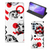 Mobiel BookCase OPPO Find X3 Lite Skull Red - B2C Telecom