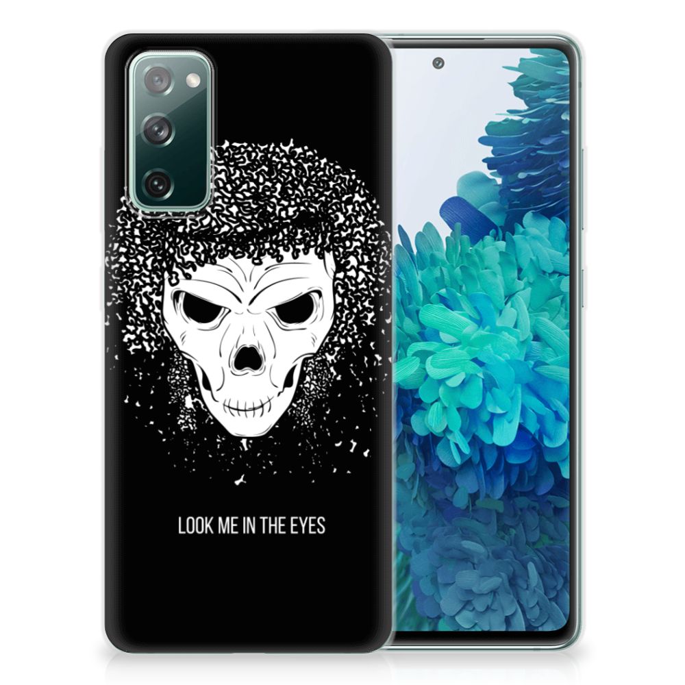 Silicone Back Case Samsung Galaxy S20 FE Skull Hair B2C Telecom