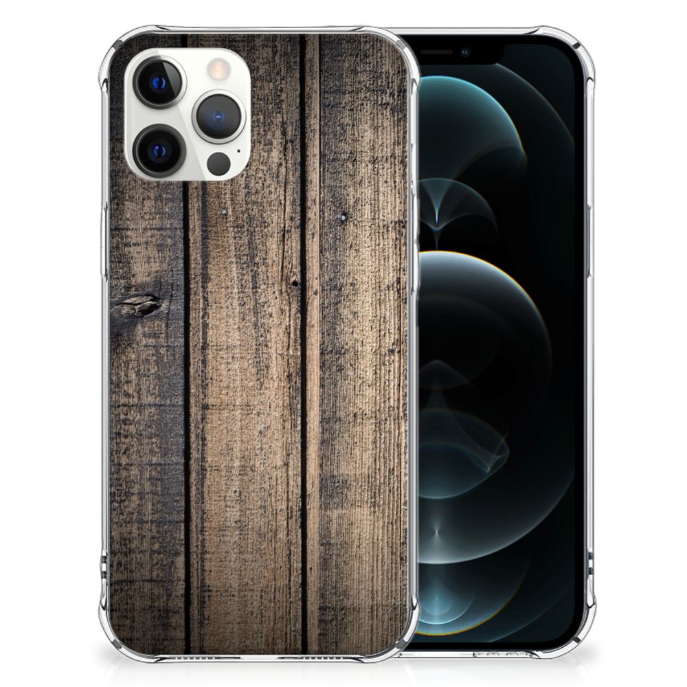 iPhone 12 Pro Max Stevig Telefoonhoesje Steigerhout B2C Telecom