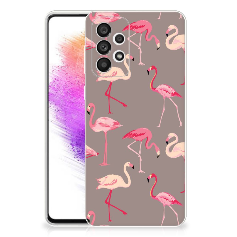 Samsung Galaxy A73 5G TPU Hoesje Flamingo B2C Telecom