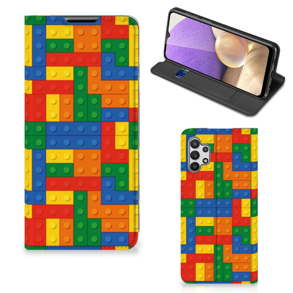 Samsung Galaxy A32 5G Hoesje met Magneet Blokken - B2C Telecom