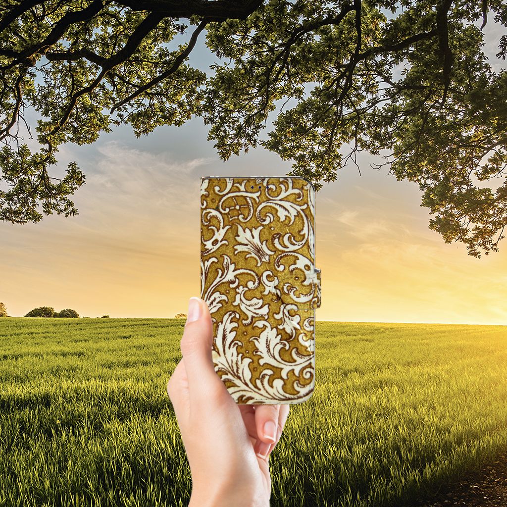 Wallet Case OnePlus Nord CE 2 Barok Goud