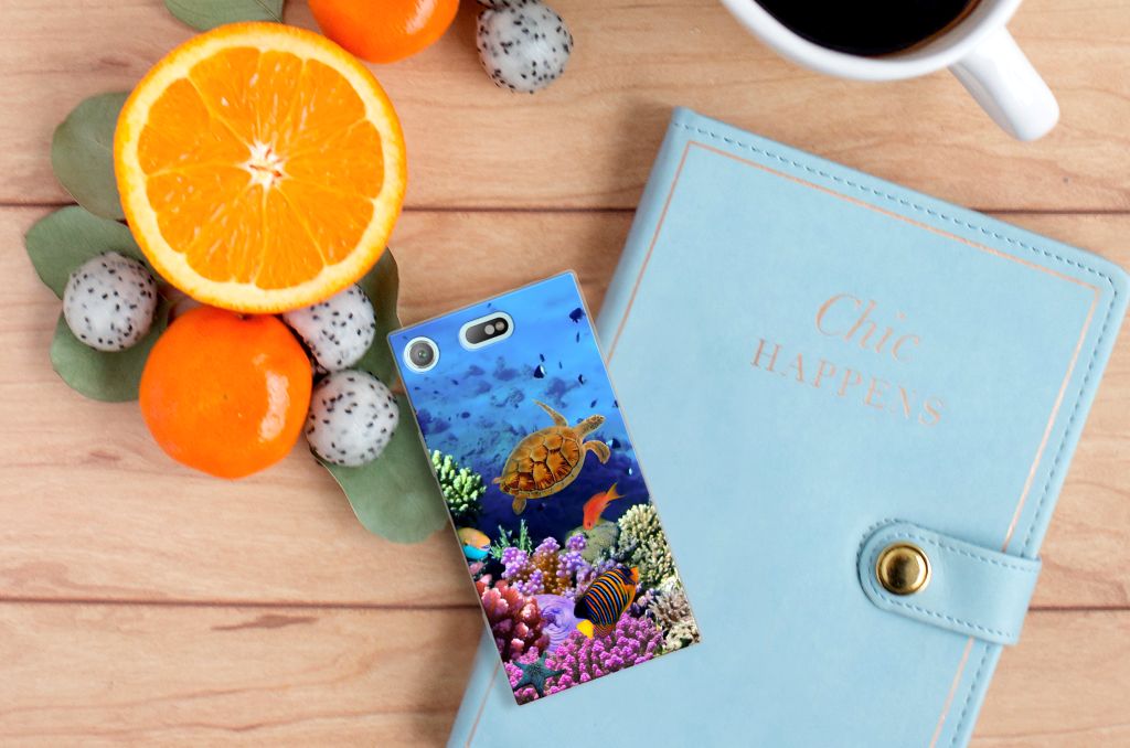 Sony Xperia XZ1 Compact TPU Hoesje Vissen
