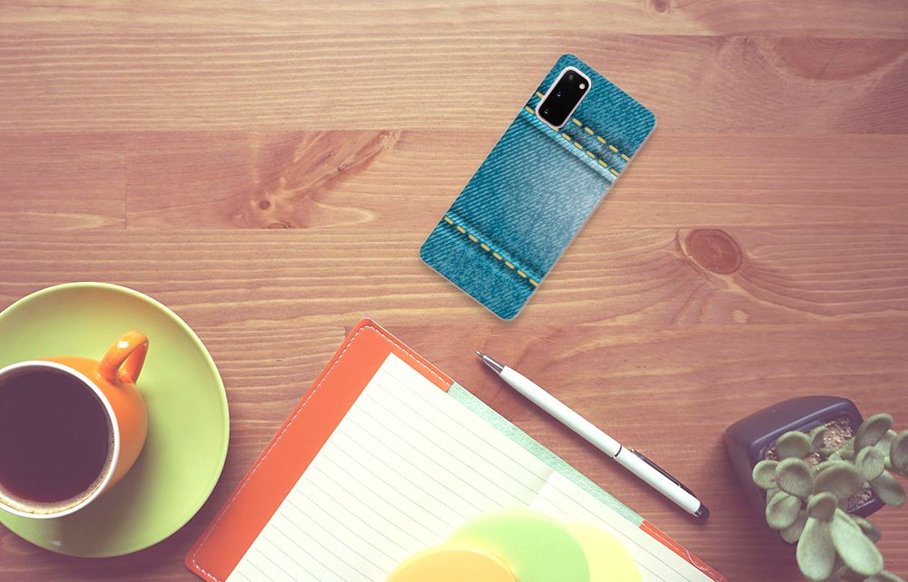 Samsung Galaxy S20 Silicone Back Cover Jeans B2C Telecom