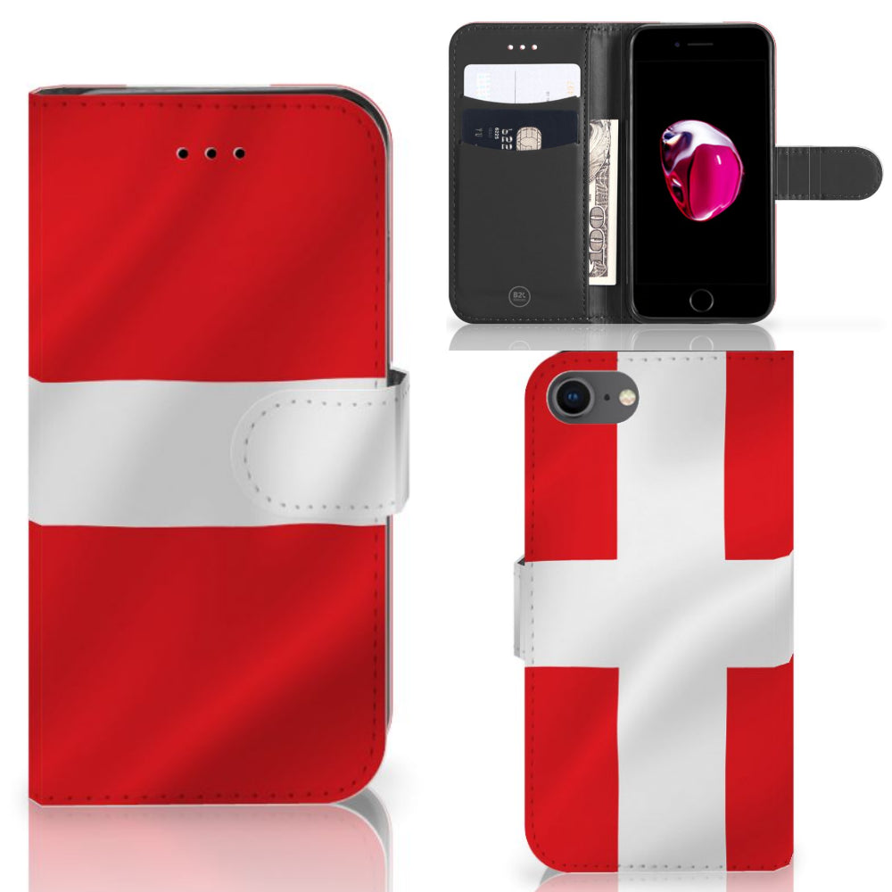 iPhone 7 | 8 | SE (2020) | SE (2022) Bookstyle Case Denemarken