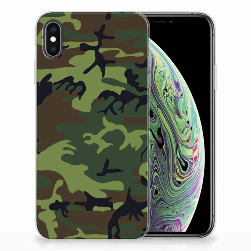 Apple iPhone Xs Max TPU bumper Army Dark