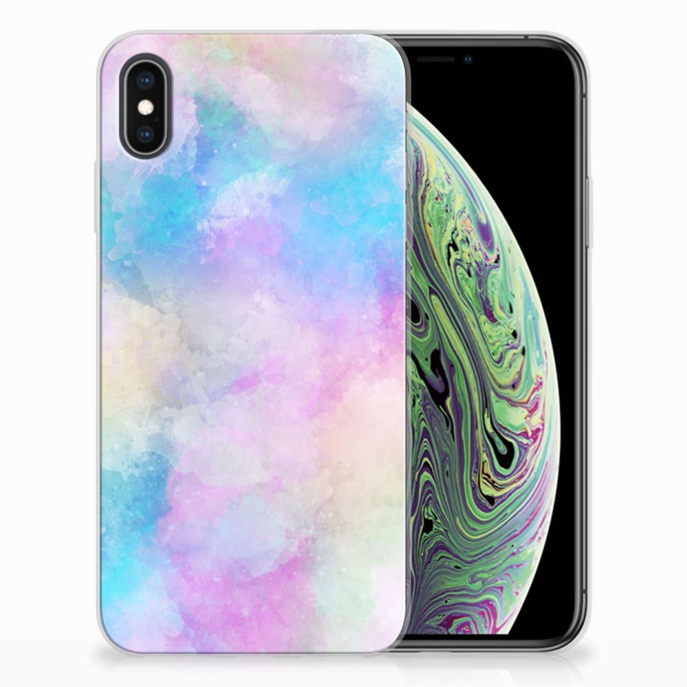 Hoesje maken Apple iPhone Xs Max Watercolor Light