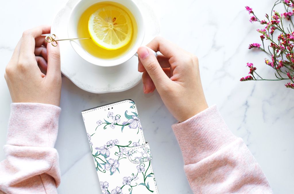 Samsung Galaxy A23 Uniek Hoesje Blossom White