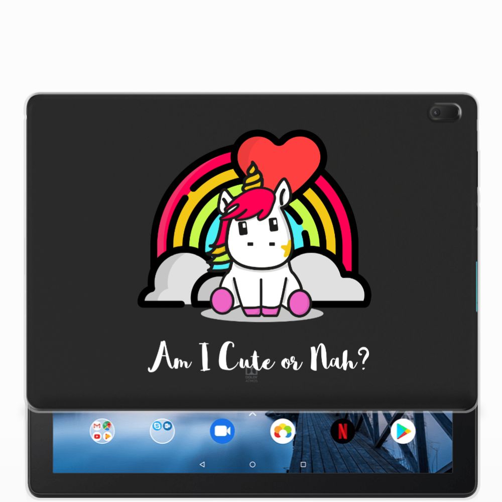 Lenovo Tab E10 Tablet Back Cover Unicorn Cute