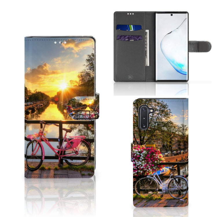 Samsung Galaxy Note 10 Flip Cover Amsterdamse Grachten