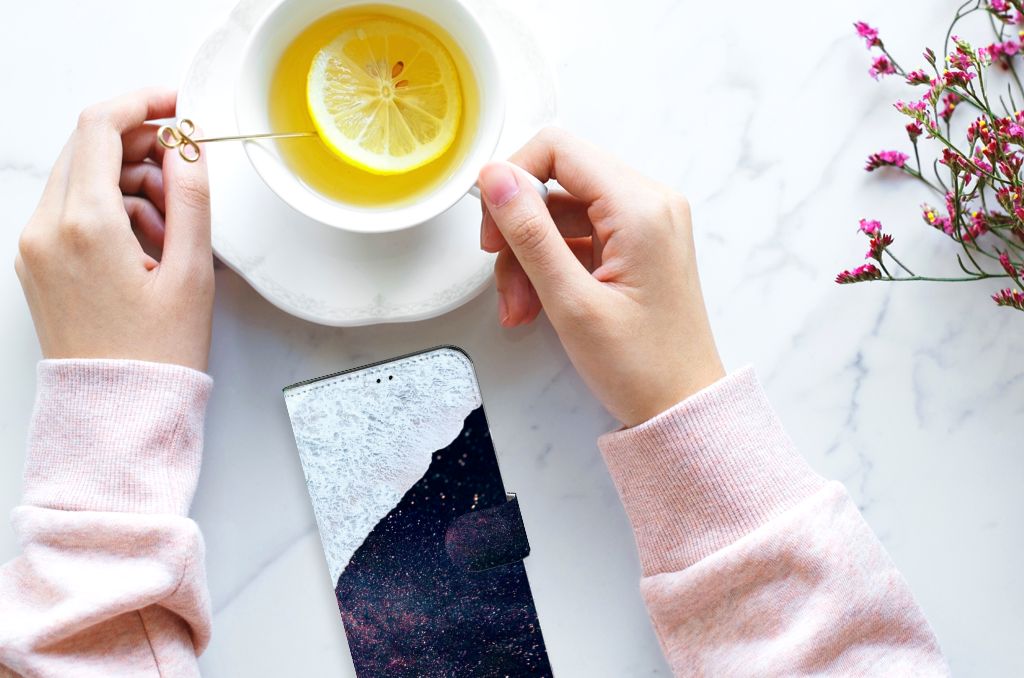 Samsung Galaxy A23 Book Case Sea in Space