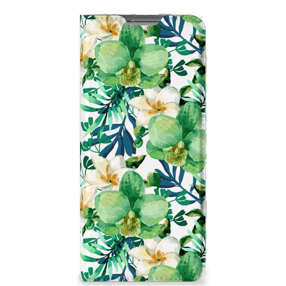OPPO Find X5 Smart Cover Orchidee Groen - B2C Telecom