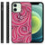 iPhone 12 Mini Case Swirl Pink