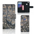 Huawei P10 Lite Telefoonhoesje met Pasjes Krokodillenprint