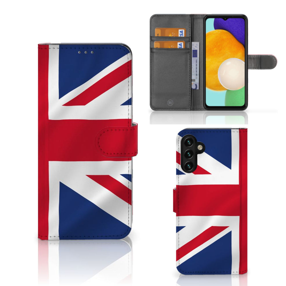 Samsung Galaxy A04s | Samsung Galaxy A13 5G Bookstyle Case Groot-Brittannië