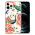 Case Anti-shock voor iPhone 12 Pro Max Pink Peacock B2C Telecom