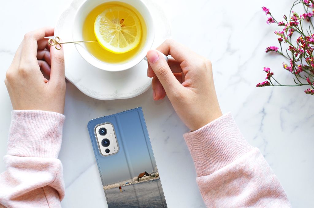 OnePlus 9 Book Cover Schaatsers - B2C Telecom