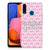 Samsung Galaxy A20s Silicone-hoesje Flowers Pink DTMP B2C Telecom