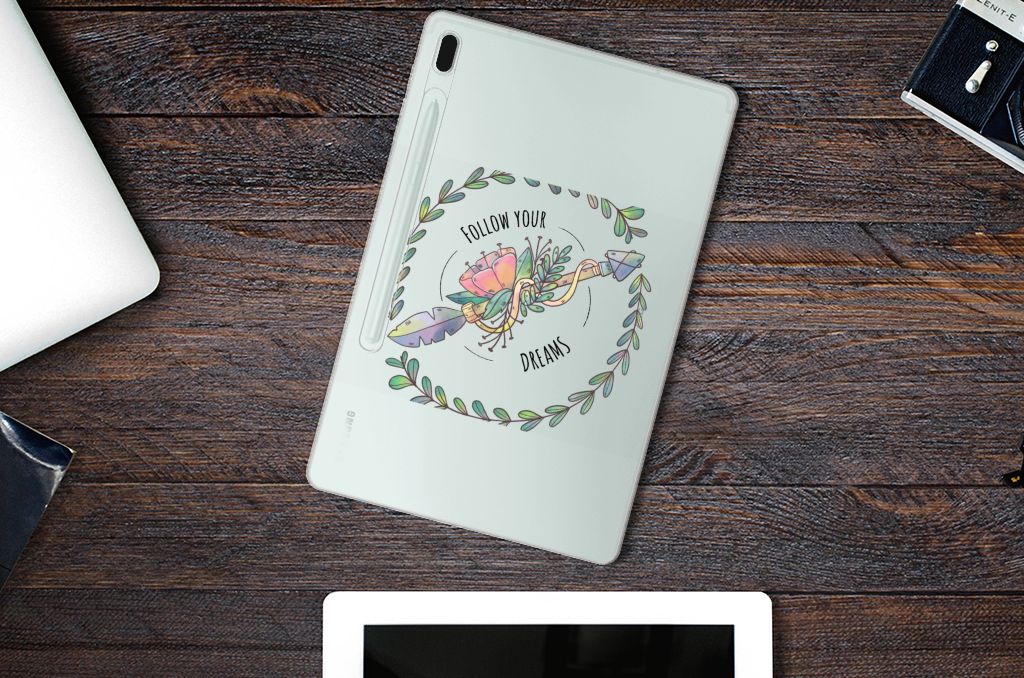 Samsung Galaxy Tab S7FE Tablet Back Cover Boho Dreams - B2C Telecom