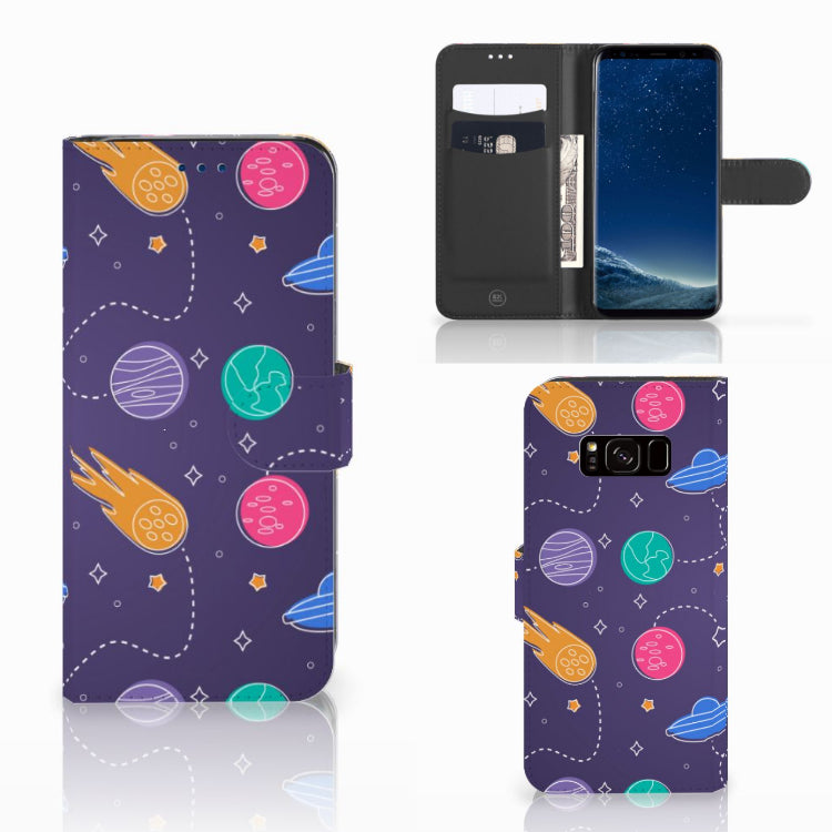 Samsung Galaxy S8 Wallet Case met Pasjes Space