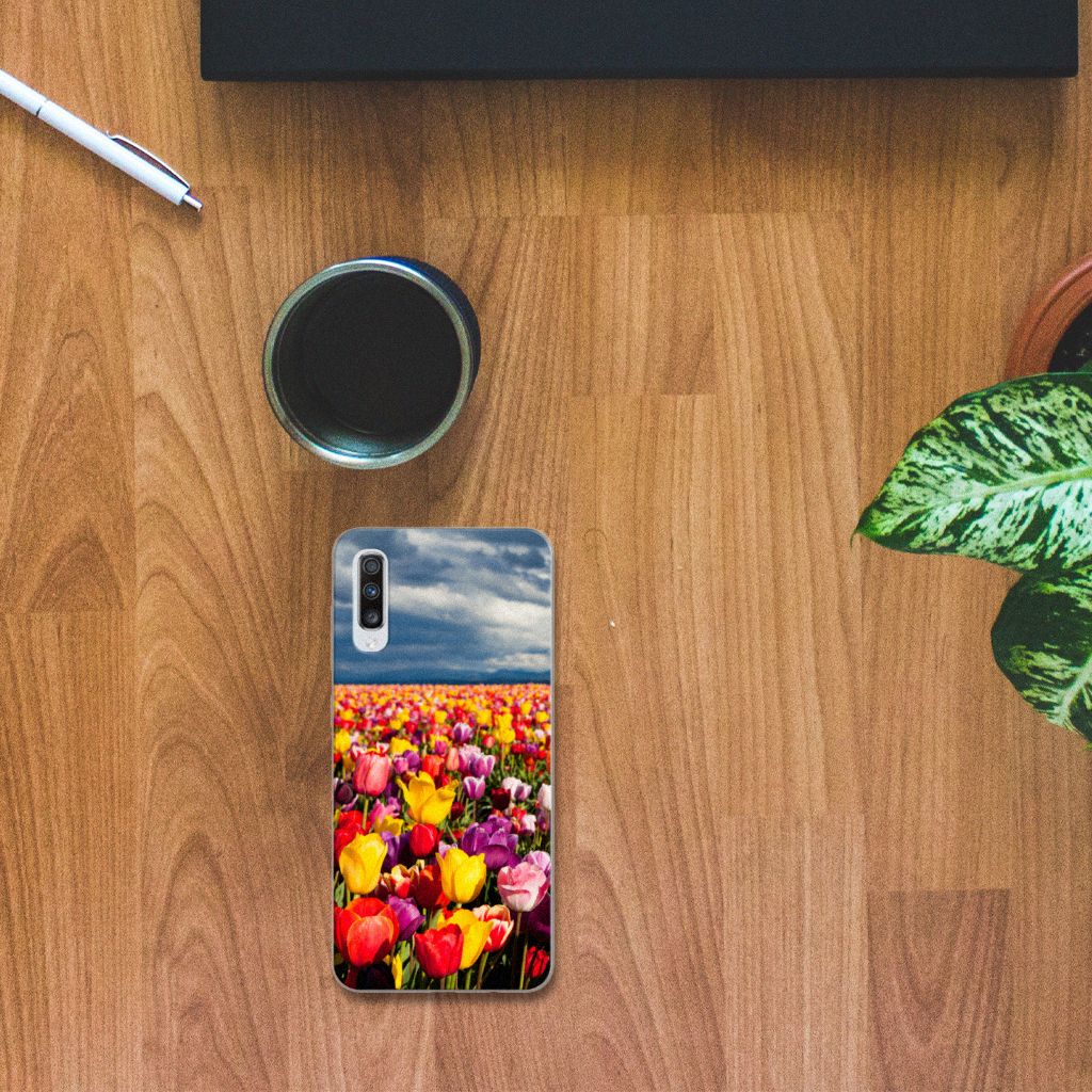 Samsung Galaxy A70 TPU Case Tulpen