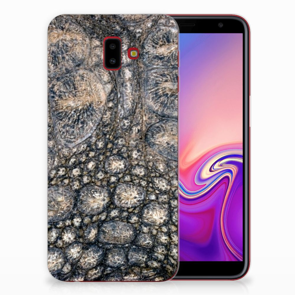 Samsung Galaxy J6 Plus (2018) TPU Hoesje Krokodillenprint