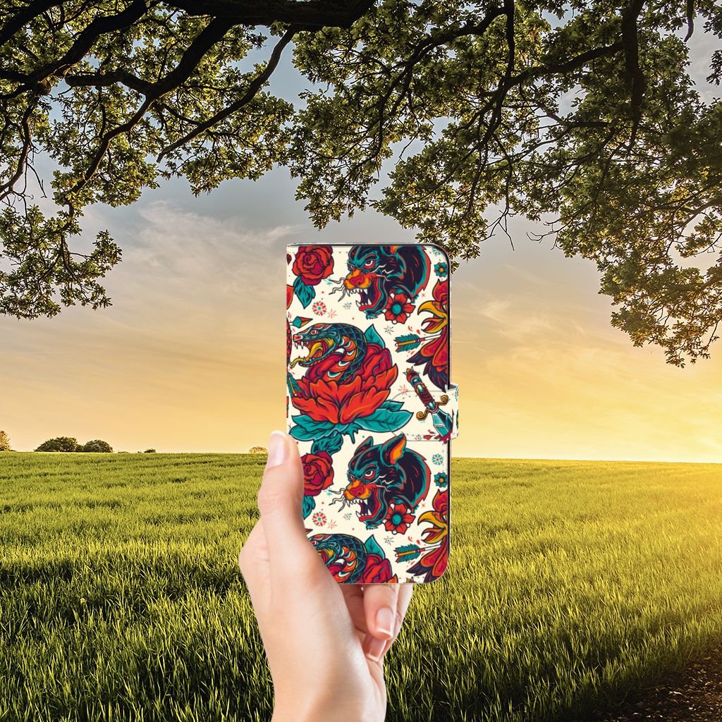 Telefoonhoesje met foto voor Motorola Moto E22 | E22i Old Skool