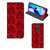 Motorola Moto G9 Play Smart Cover Red Roses