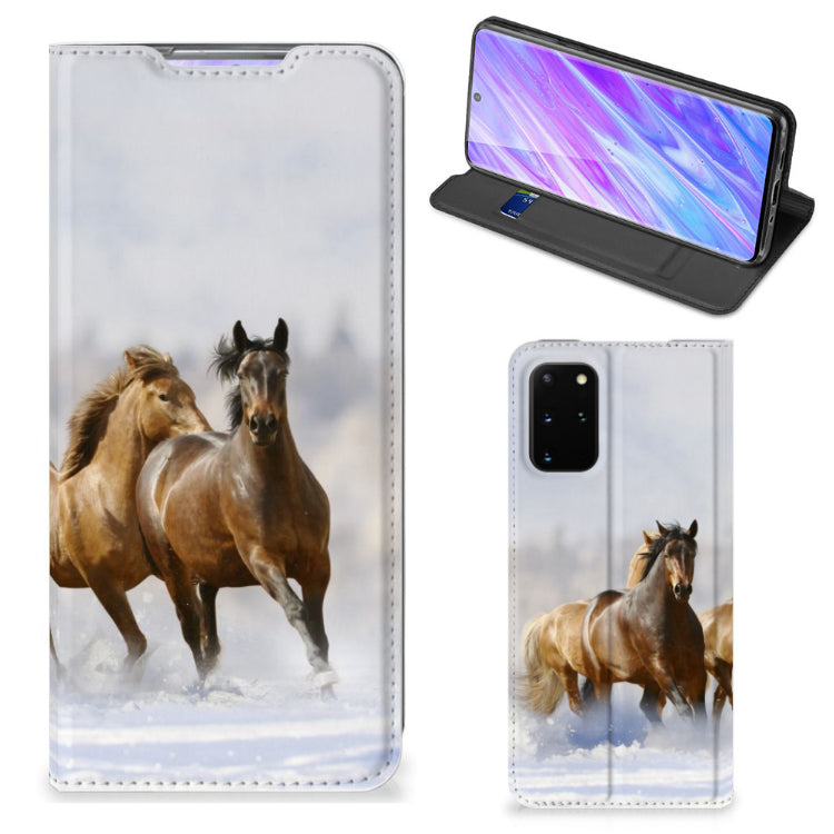 Samsung Galaxy S20 Plus Hoesje maken Paarden