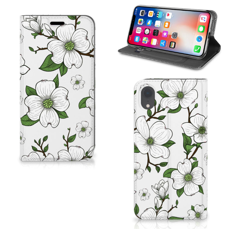 Apple iPhone Xr Smart Cover Dogwood Flowers
