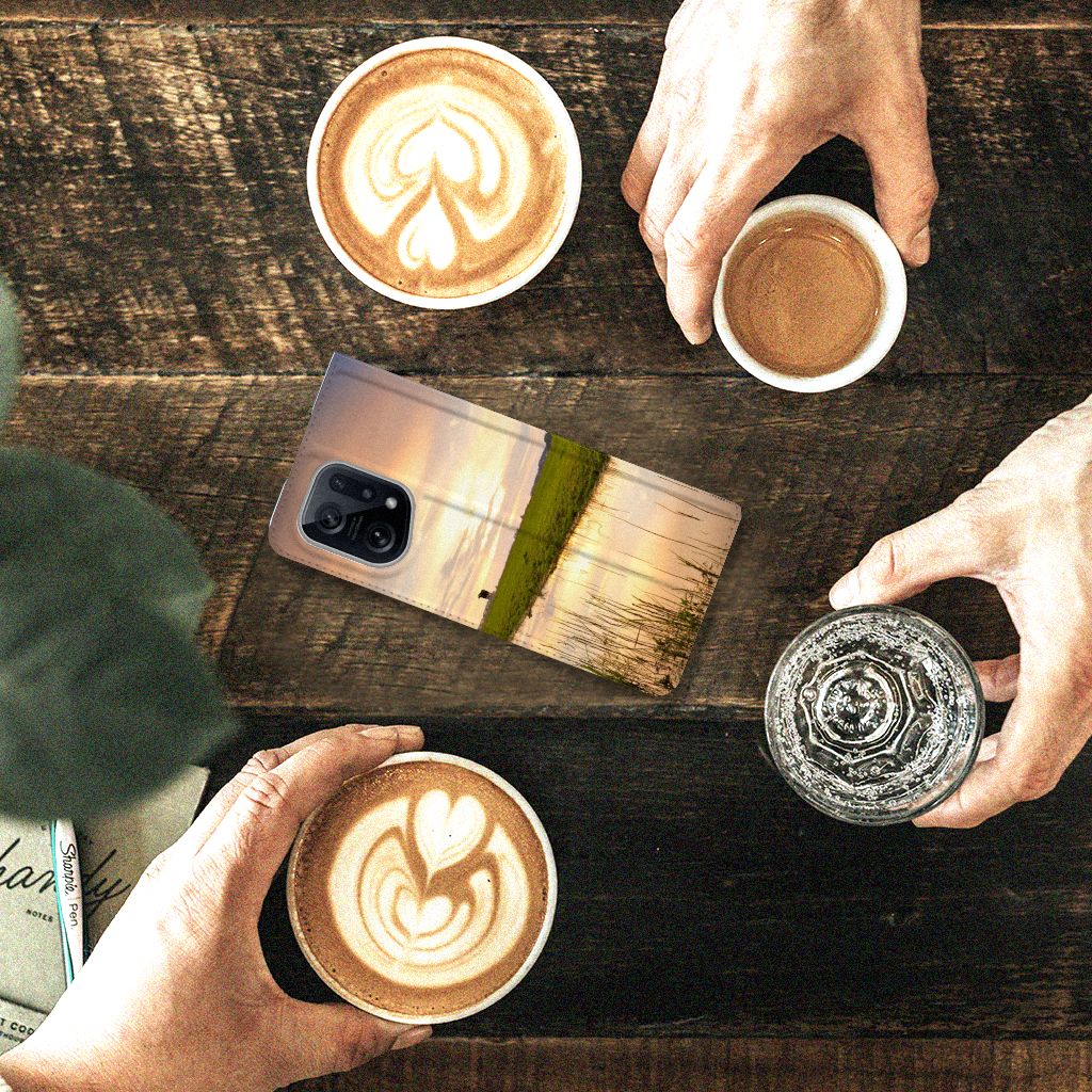 OPPO Find X5 Hoesje maken Koe - B2C Telecom