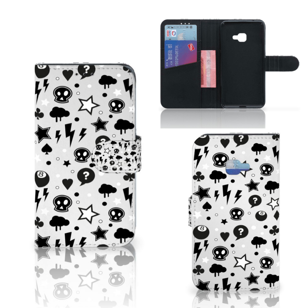 Telefoonhoesje met Naam Samsung Galaxy Xcover 4 | Xcover 4s Silver Punk