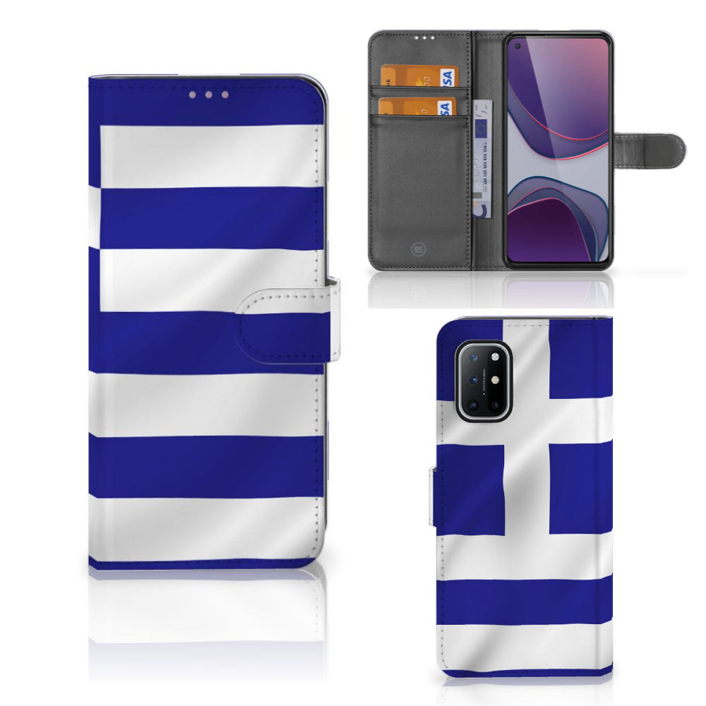 OnePlus 8T Bookstyle Case Griekenland