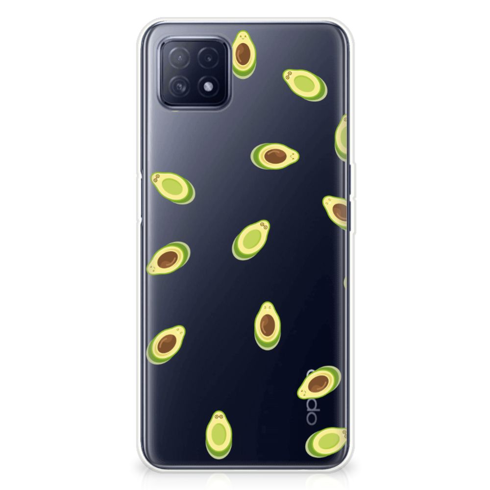 OPPO A53 5G | OPPO A73 5G Siliconen Case Avocado B2C Telecom