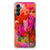 Back Cover Samsung Galaxy A14 5G/4G Tulips design featuring vibrant tulip patterns on flexible rubber case.