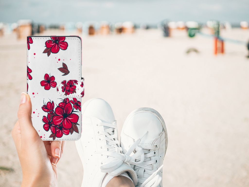 Sony Xperia Z3 Hoesje Blossom Red
