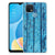 OPPO A15 Bumper Hoesje Wood Blue