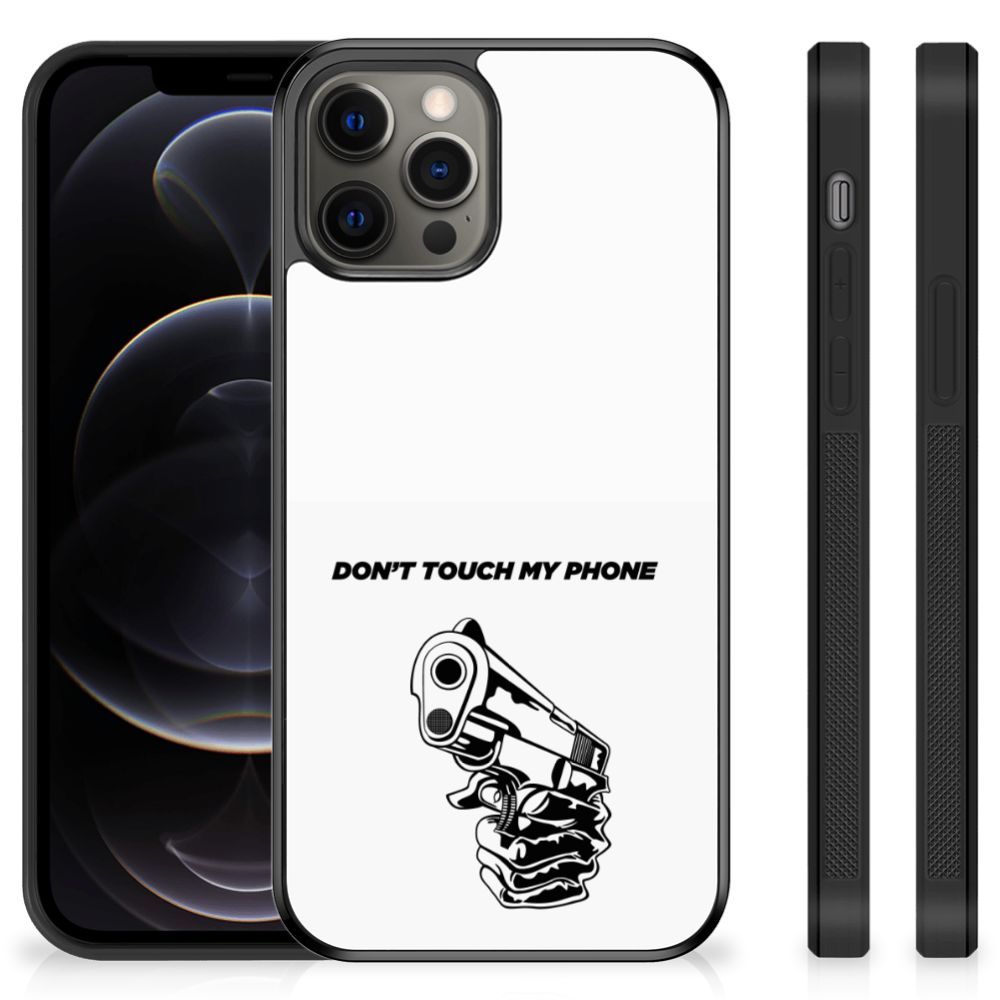 iPhone 12 Pro Max TPU Hoesje Gun Don't Touch My Phone