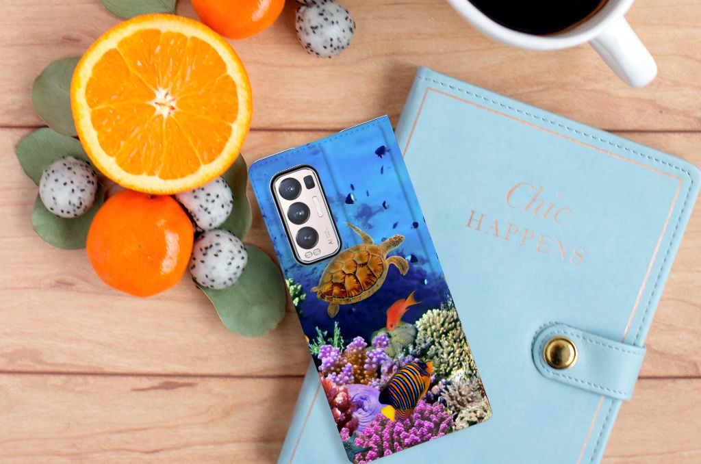 OPPO Find X3 Neo Hoesje maken Vissen - B2C Telecom
