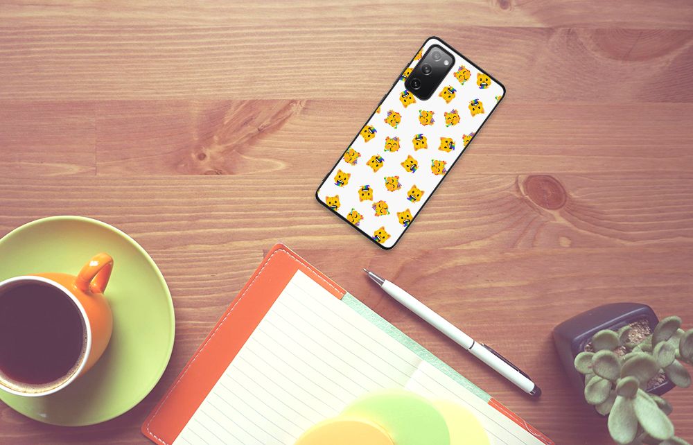 Back Case voor Samsung Galaxy S20 FE Katten Emojis B2C Telecom