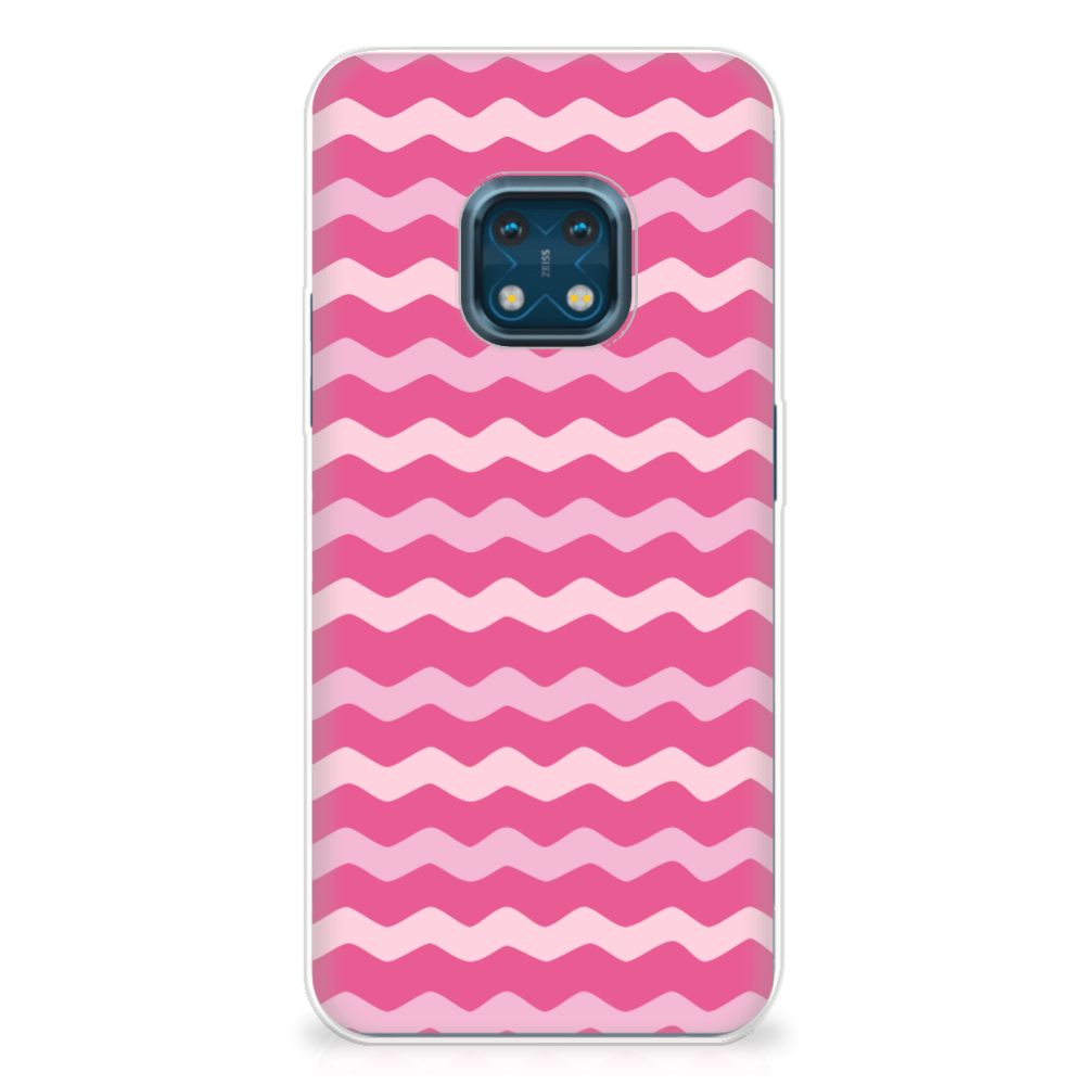 Nokia XR20 TPU bumper Waves Pink