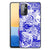 Telefoonhoesje Samsung Galaxy M52 Angel Skull Blauw
