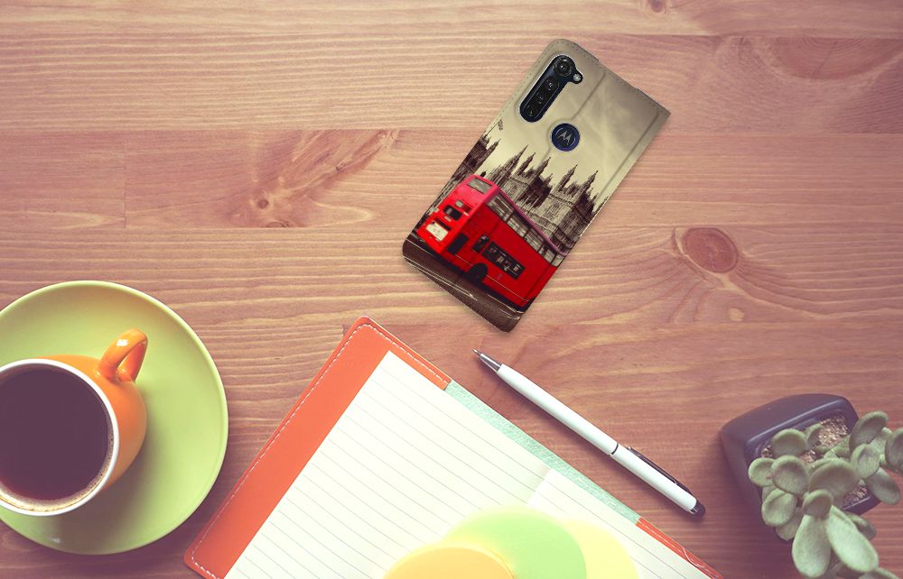 Motorola Moto G Pro Book Cover Londen - B2C Telecom