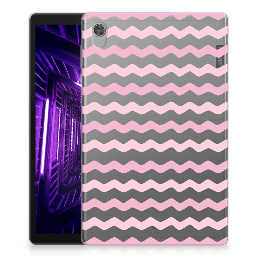 Lenovo Tab M10 HD (2de generatie) Hippe Hoes Waves Roze - B2C Telecom