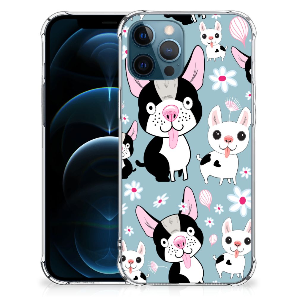 iPhone 12 | 12 Pro Case Anti-shock Hondjes