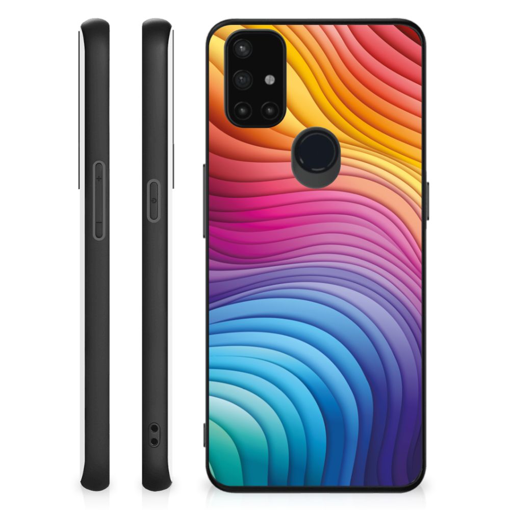 Backcover voor OnePlus Nord N10 5G Regenboog B2C Telecom