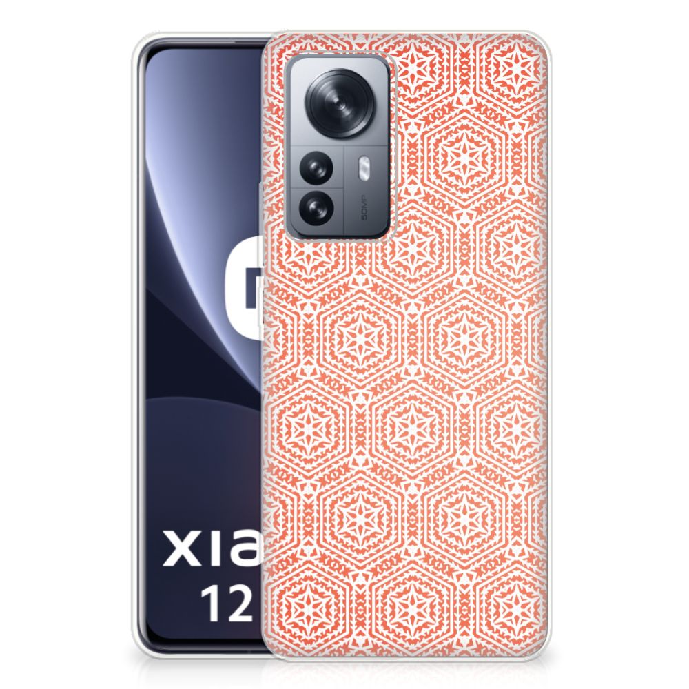 Xiaomi 12 Pro TPU bumper Pattern Orange B2C Telecom