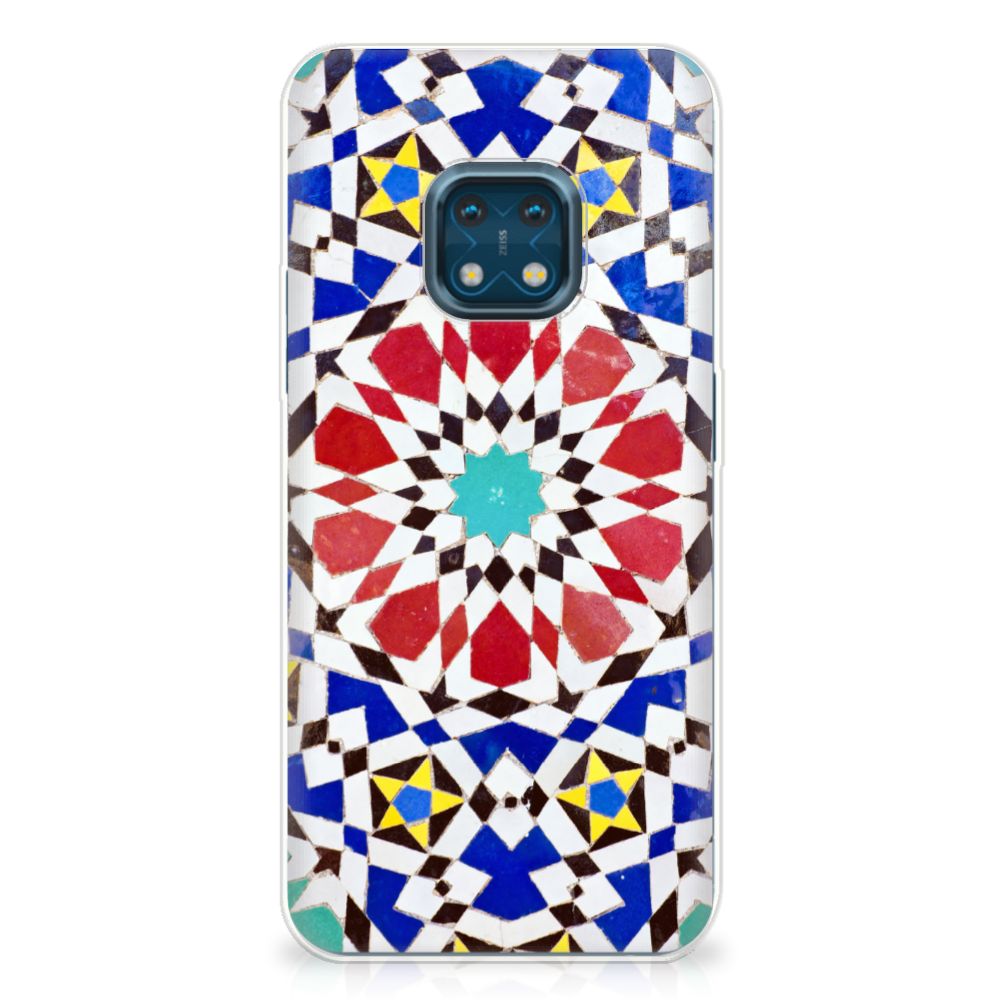 Nokia XR20 TPU Siliconen Hoesje Mozaïek