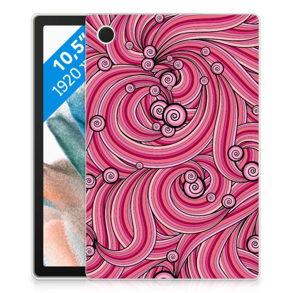 Samsung Galaxy Tab A8 2021/2022 Tablethoes Swirl Pink - B2C Telecom